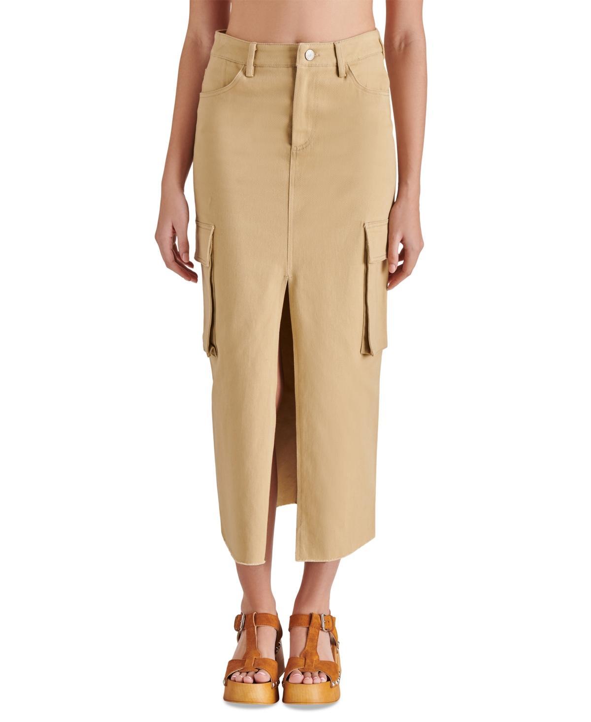 Steve Madden Benson Stretch Twill Cargo Skirt Product Image