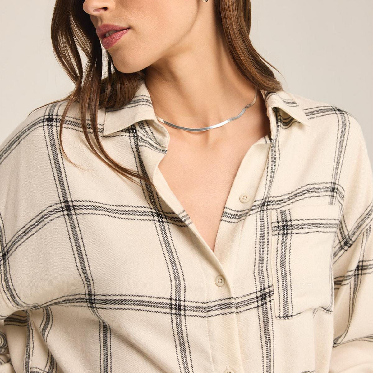 River Plaid Button Up Product Image