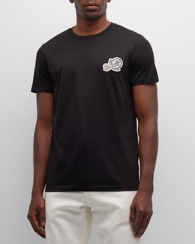 Moncler Double Logo Patch T-Shirt Product Image