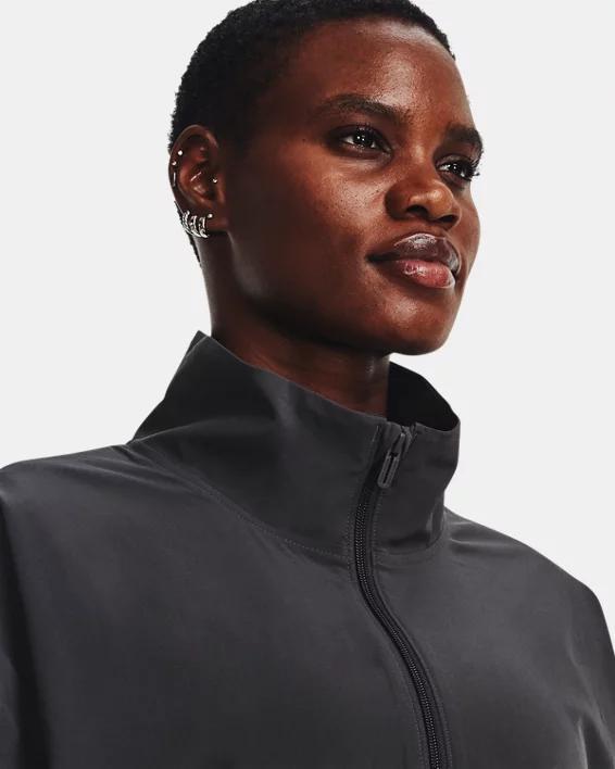 Women's UA Woven Full-Zip Product Image