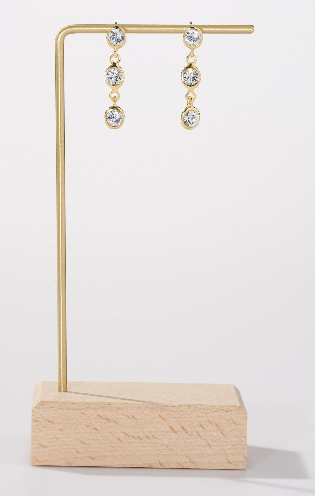 Faithy Jewels Stella Drop Earring ~ Gold Product Image