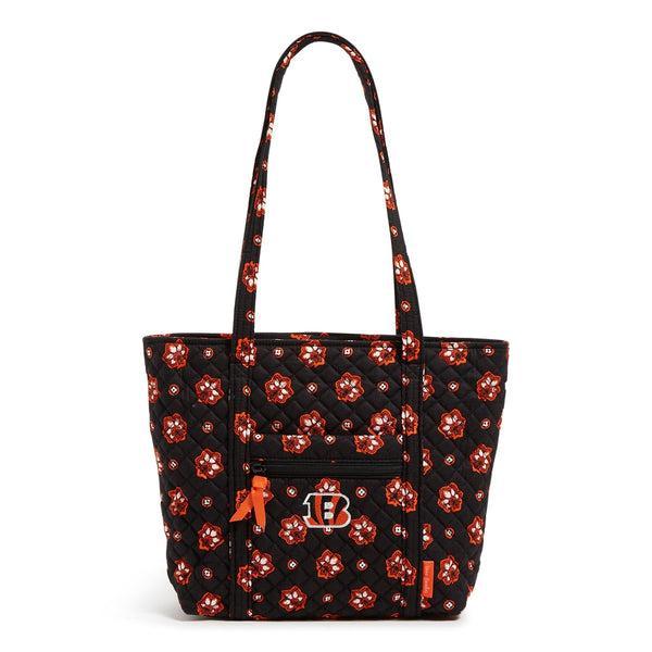 Vera Bradley NFL Small Tote Bag Women in Cincinnati Bengals Bandana Product Image