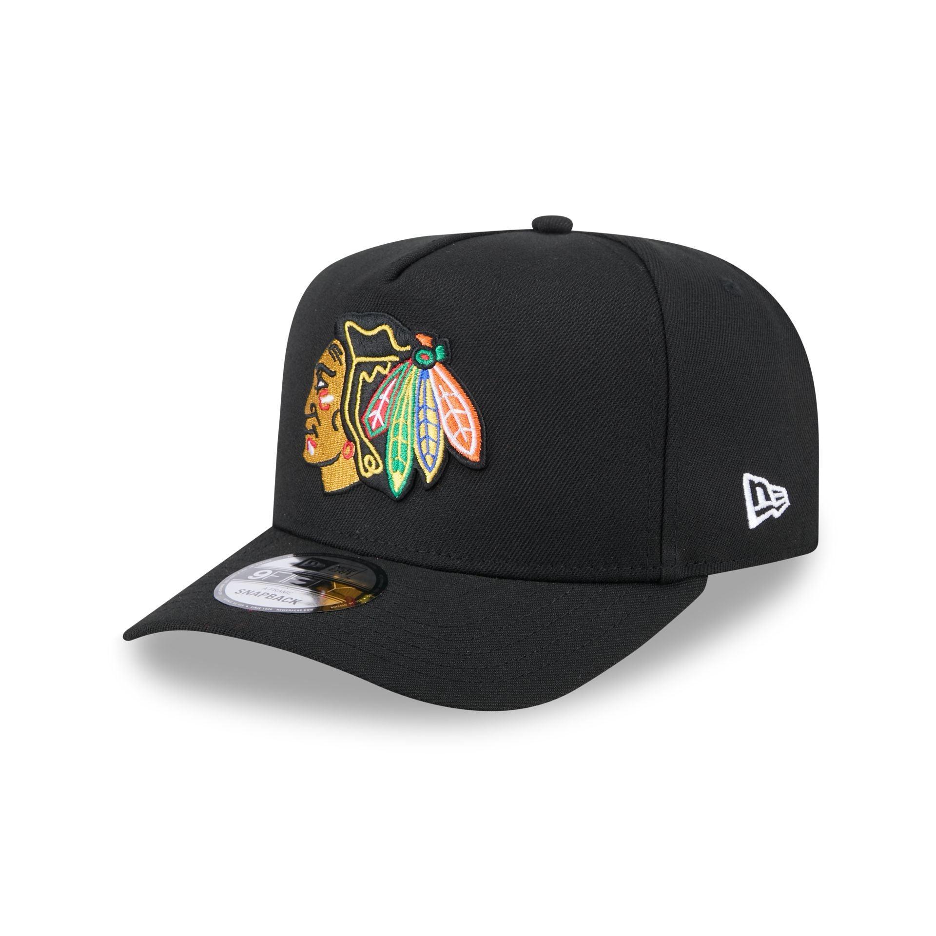 Chicago Blackhawks Team 9FIFTY A-Frame Snapback Hat Male Product Image