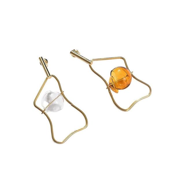 Sohi Womens Abstract Drop Earrings Product Image