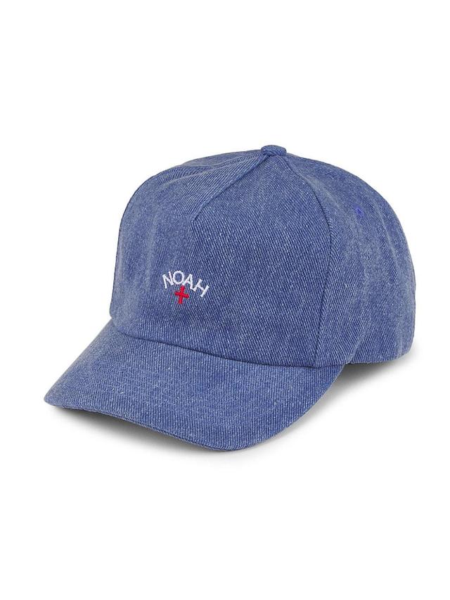 Mens Logo Denim Baseball Cap Product Image