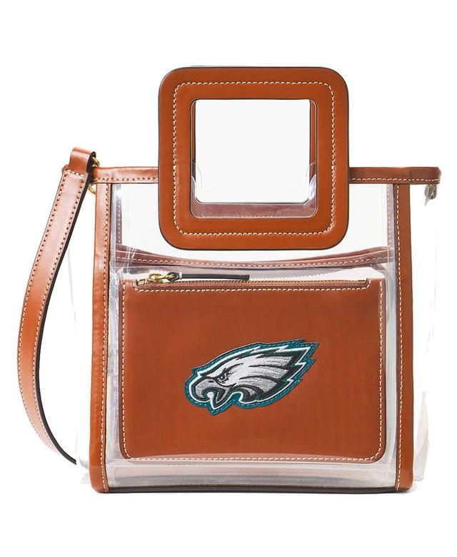 Womens Staud Philadelphia Eagles Clear Mini Shirley Bag Product Image