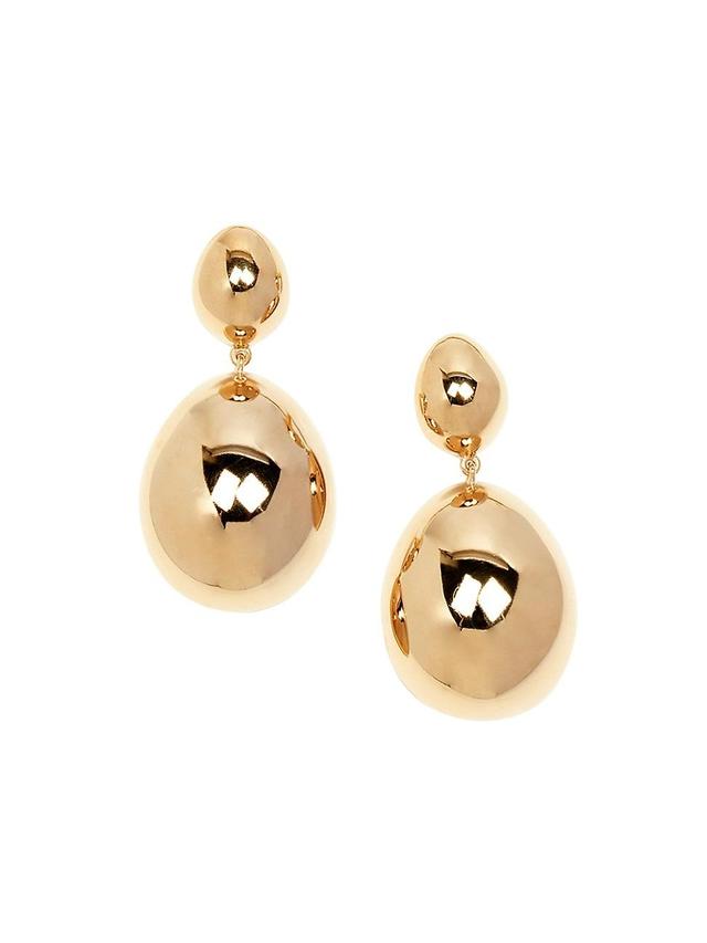 Womens Goldtone Drop Earrings Product Image