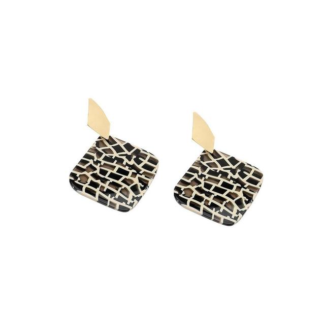 Sohi Womens Pavement Drop Earrings Product Image