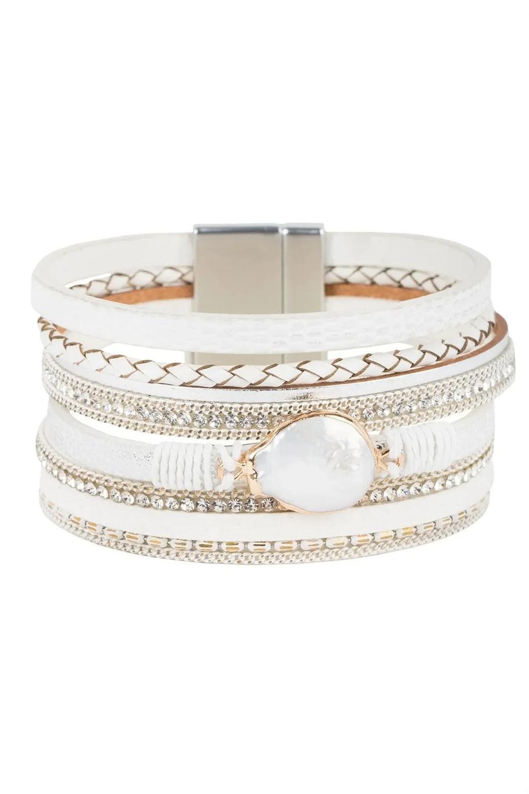 Santorini Pearl Bracelet Product Image