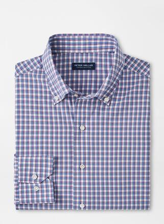 Mens Crown Crafted Cole Performance Poplin Sport Shirt Product Image