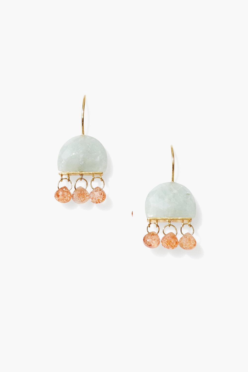 Chan Luu Elsie Earrings in Aquamarine Mix Product Image