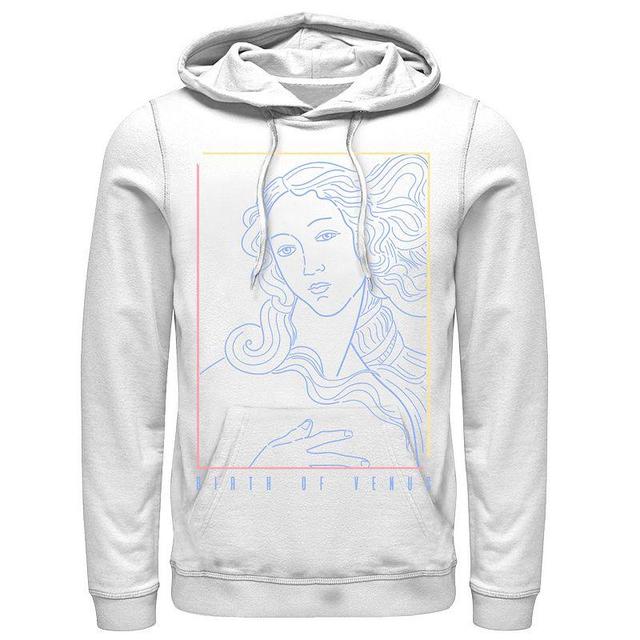 Mens Fifth Sun Birth Of Venus Line Art Portrait Hoodie Product Image