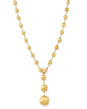 Marco Bicego Africa 18K Gold & Diamond Lariat Necklace Product Image