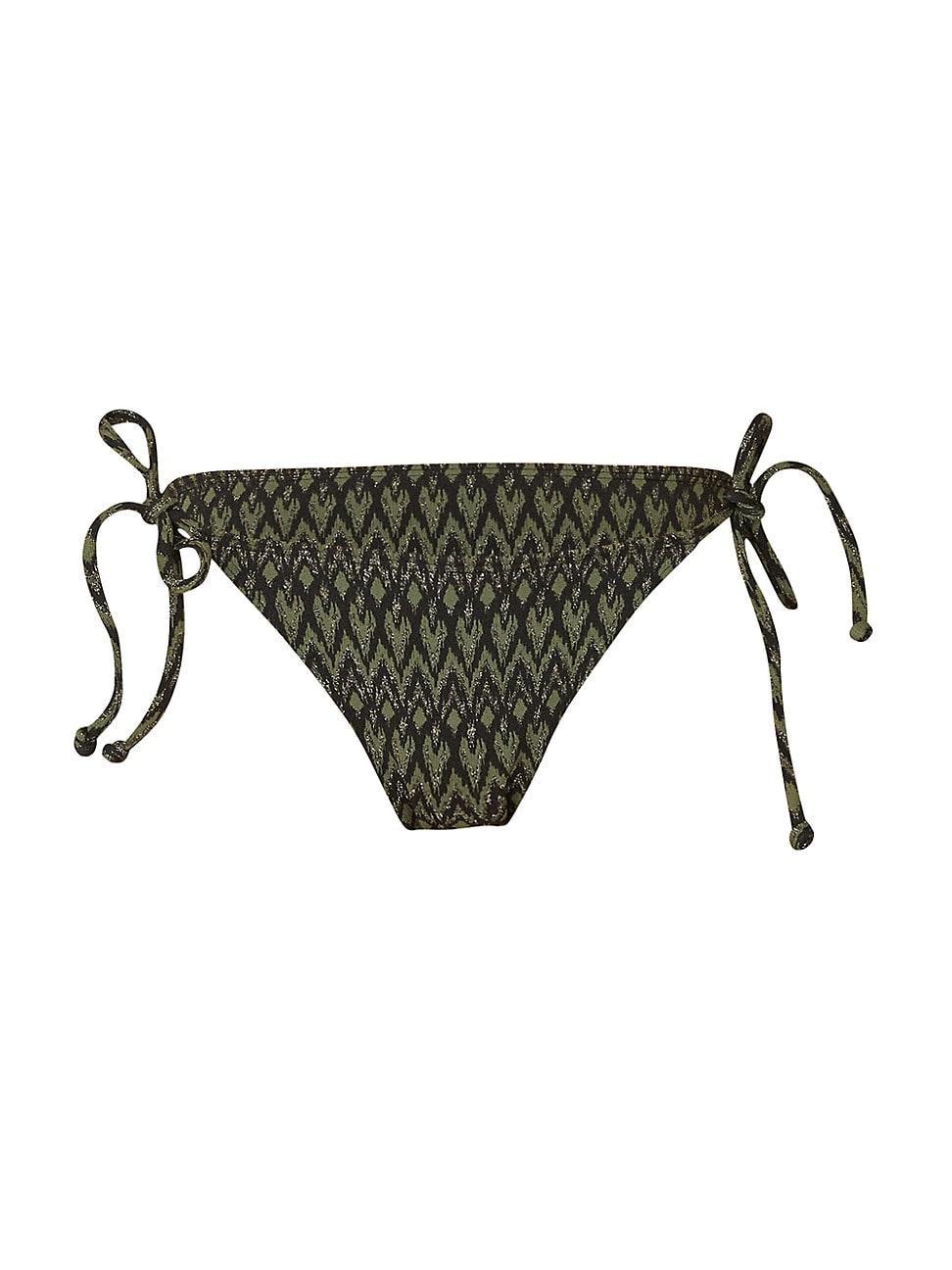 Womens Ikat Side-Tie Bikini Bottoms Product Image