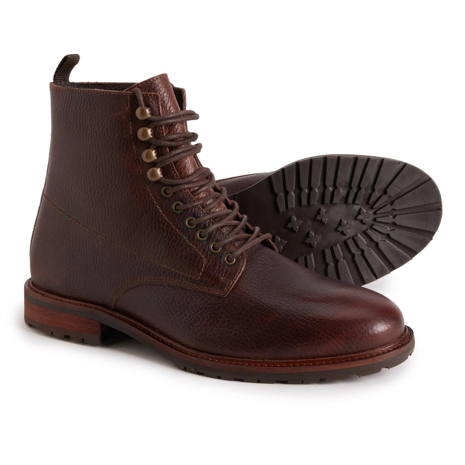 SHOE THE BEAR® Made in Portugal York Lace-Up Boots - Leather (For Men) Product Image