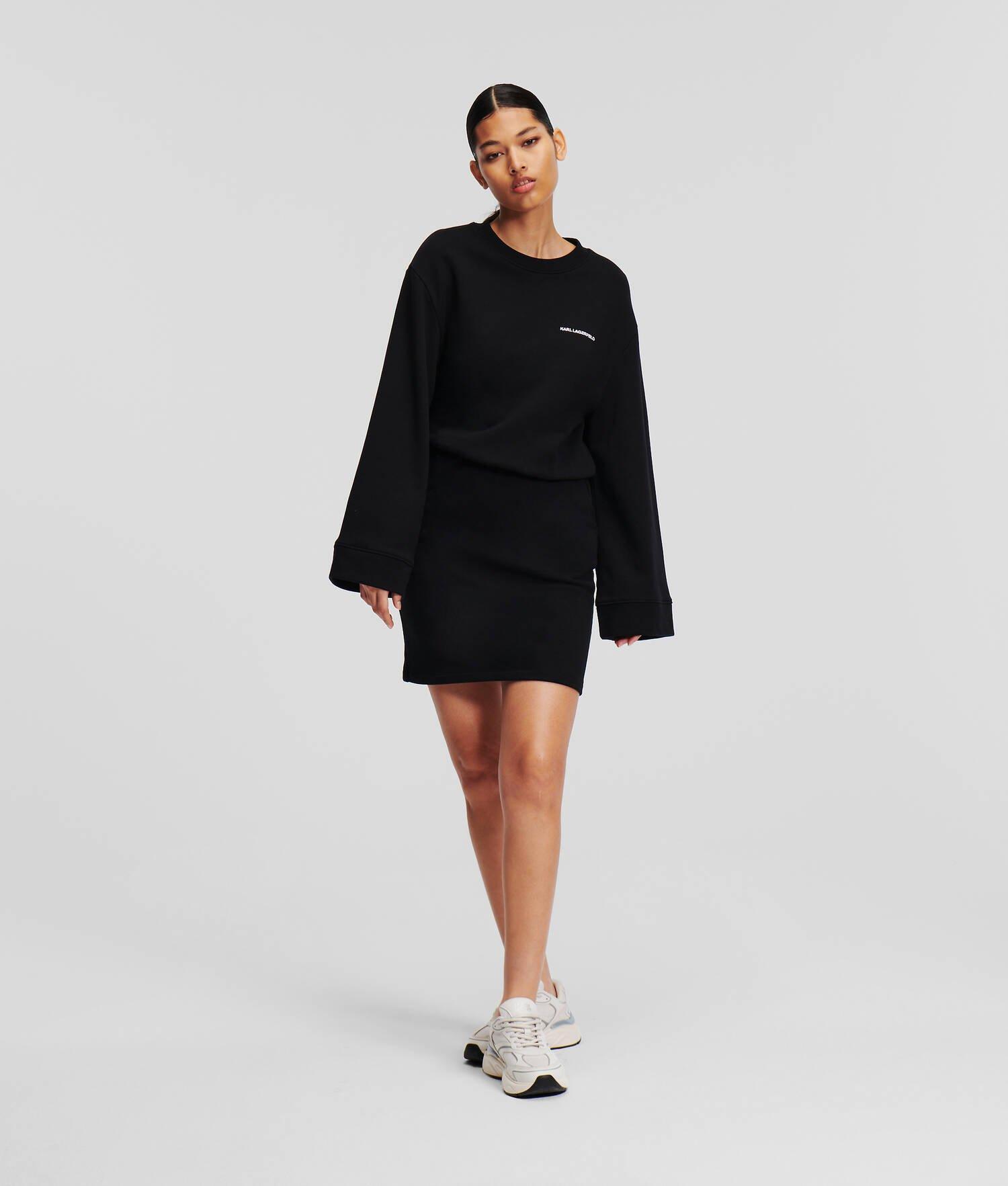 WIDE-SLEEVE SWEAT DRESS Product Image