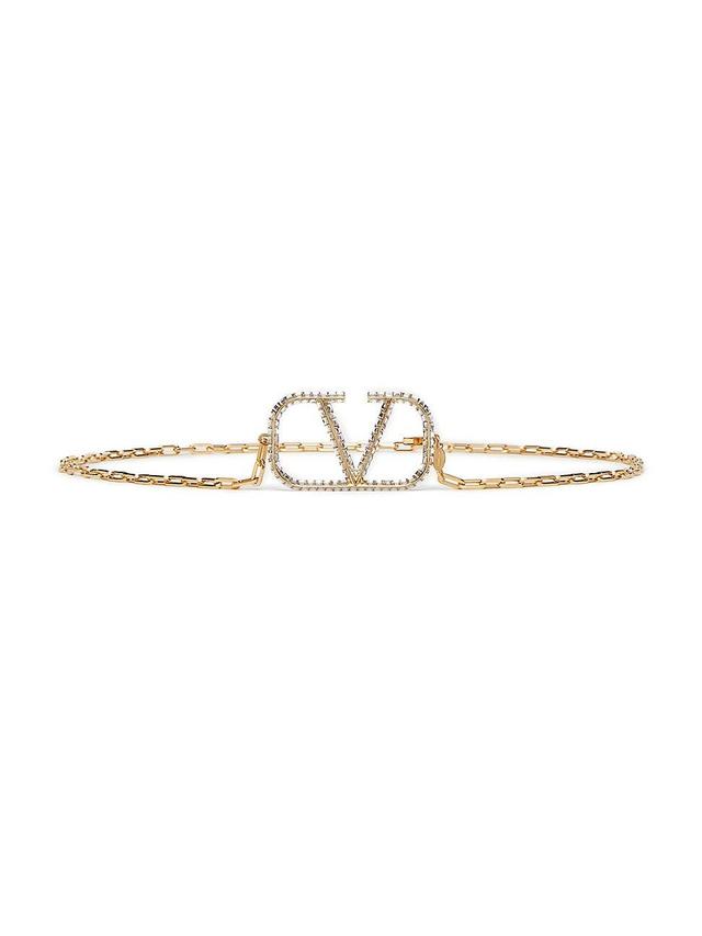 Womens Vlogo Signature Chain Belt Product Image