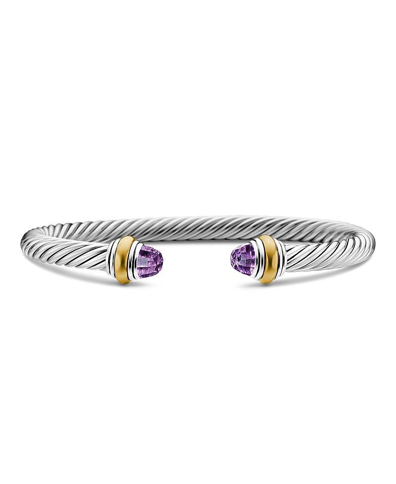 Womens Classic Cable Bracelet in Sterling Silver Product Image