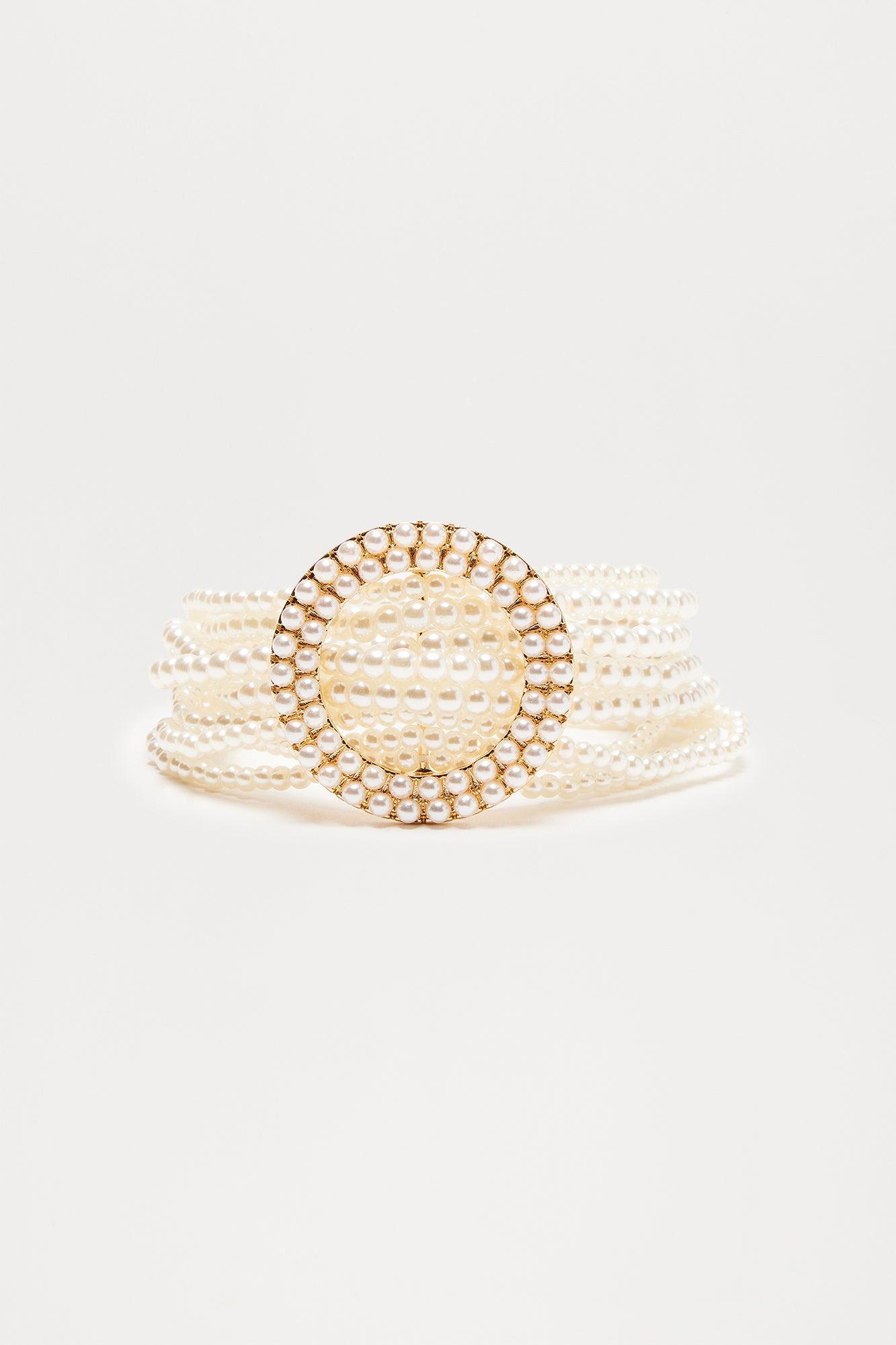 Ode To Audrey Bracelet - Pearl Product Image