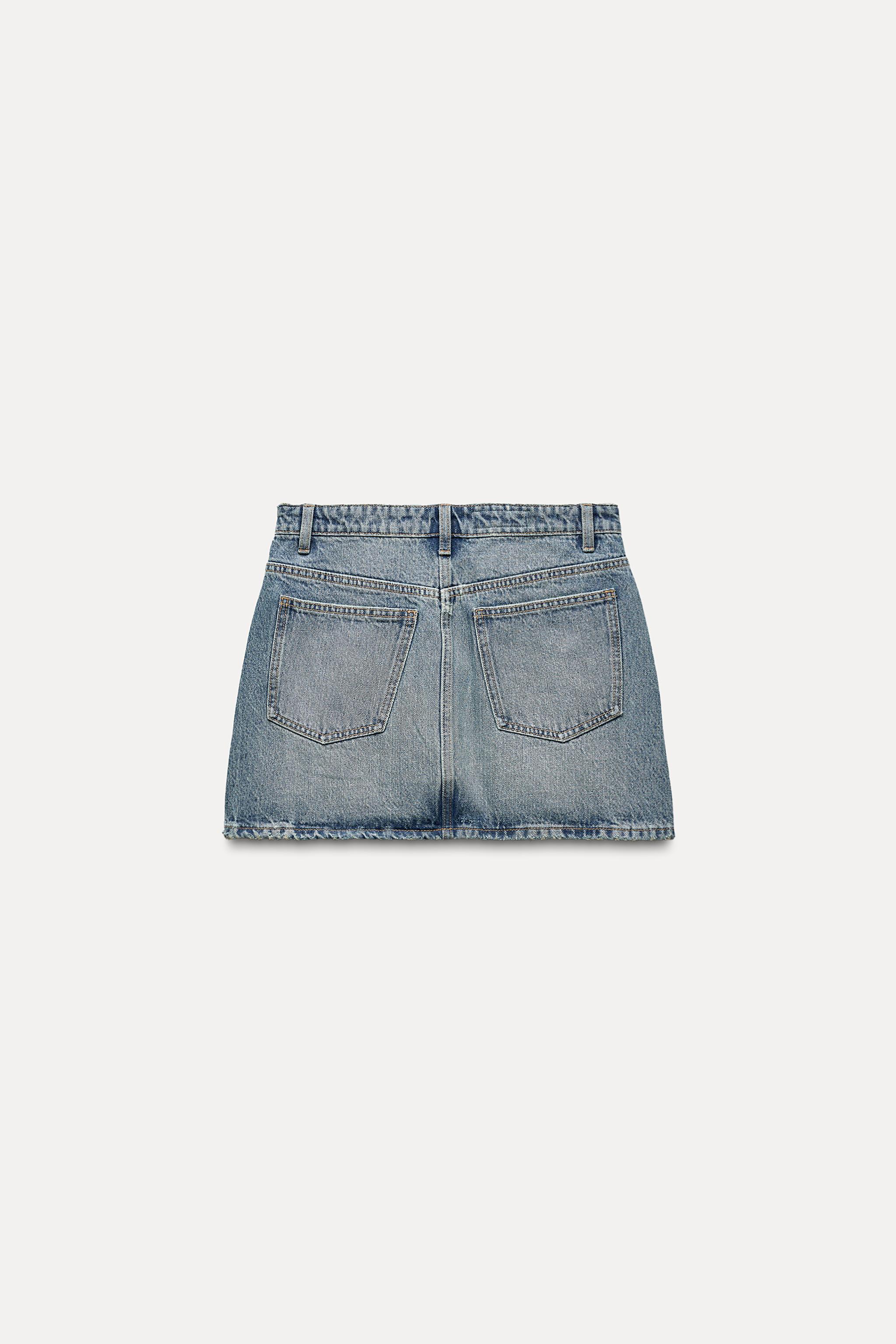 TRF DENIM MINI SKIRT Product Image