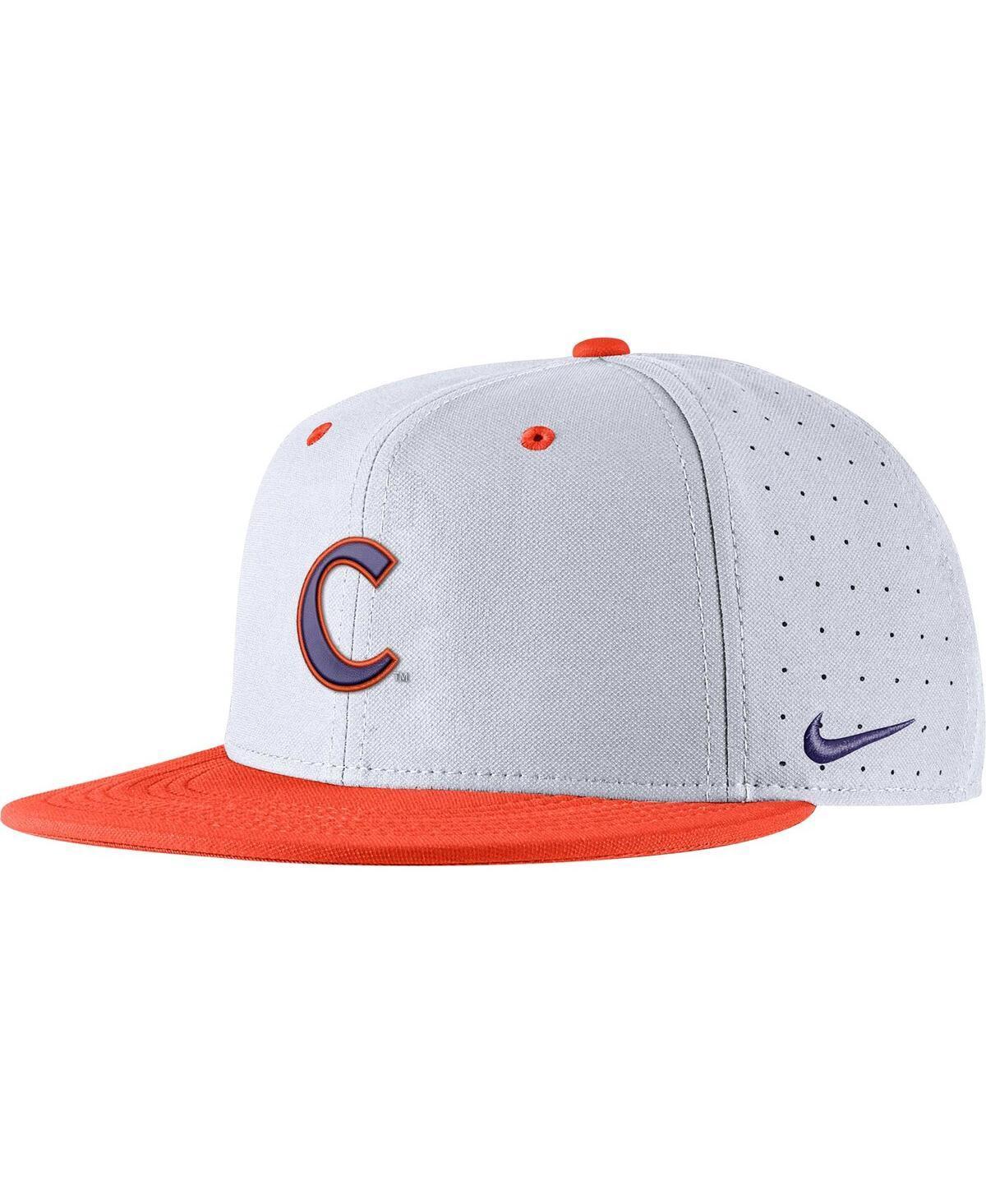 Mens Nike Clemson Tigers Aero True Baseball Performance Fitted Hat Product Image