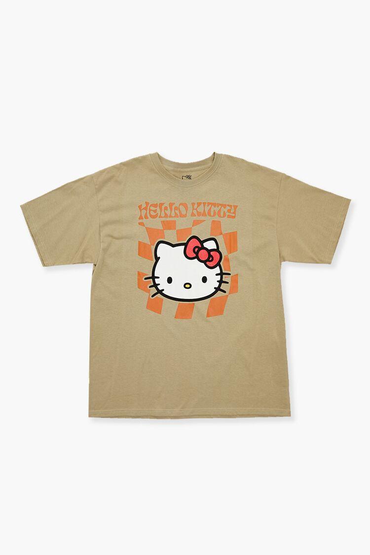 Checkered Hello Kitty Graphic Tee | Forever 21 Product Image