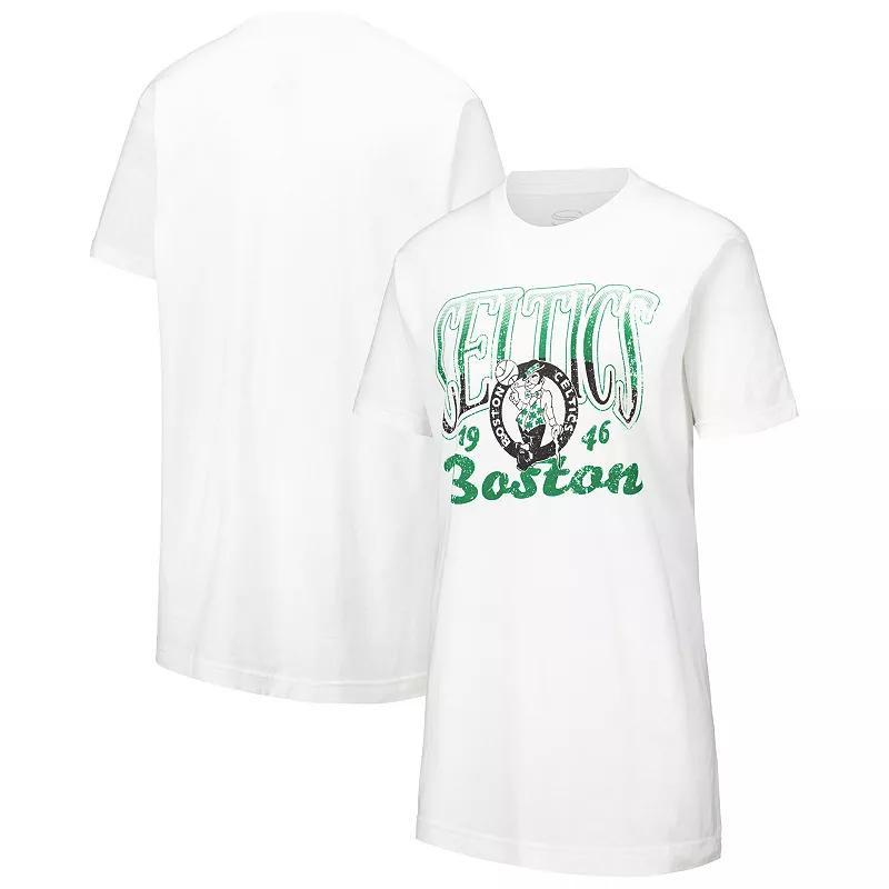 Womens Stadium Essentials Boston Celtics Sky High T-Shirt Product Image