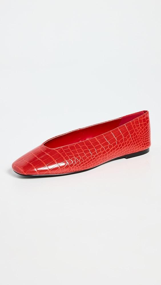 Good American Croc Ballet Flats | Shopbop Product Image