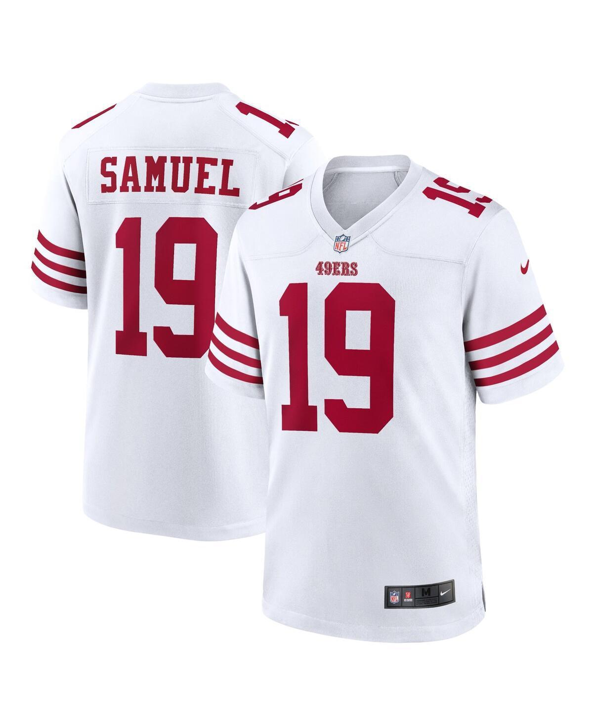 Mens Nike Deebo Samuel White San Francisco 49ers Player Game Jersey - White Product Image