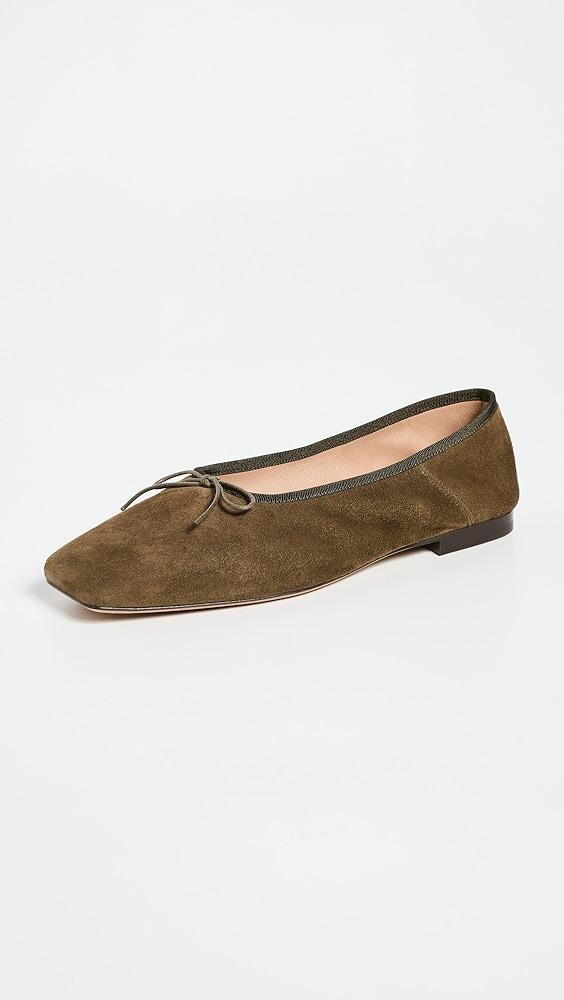 Mansur Gavriel Square Toe Ballerina Flats | Shopbop Product Image