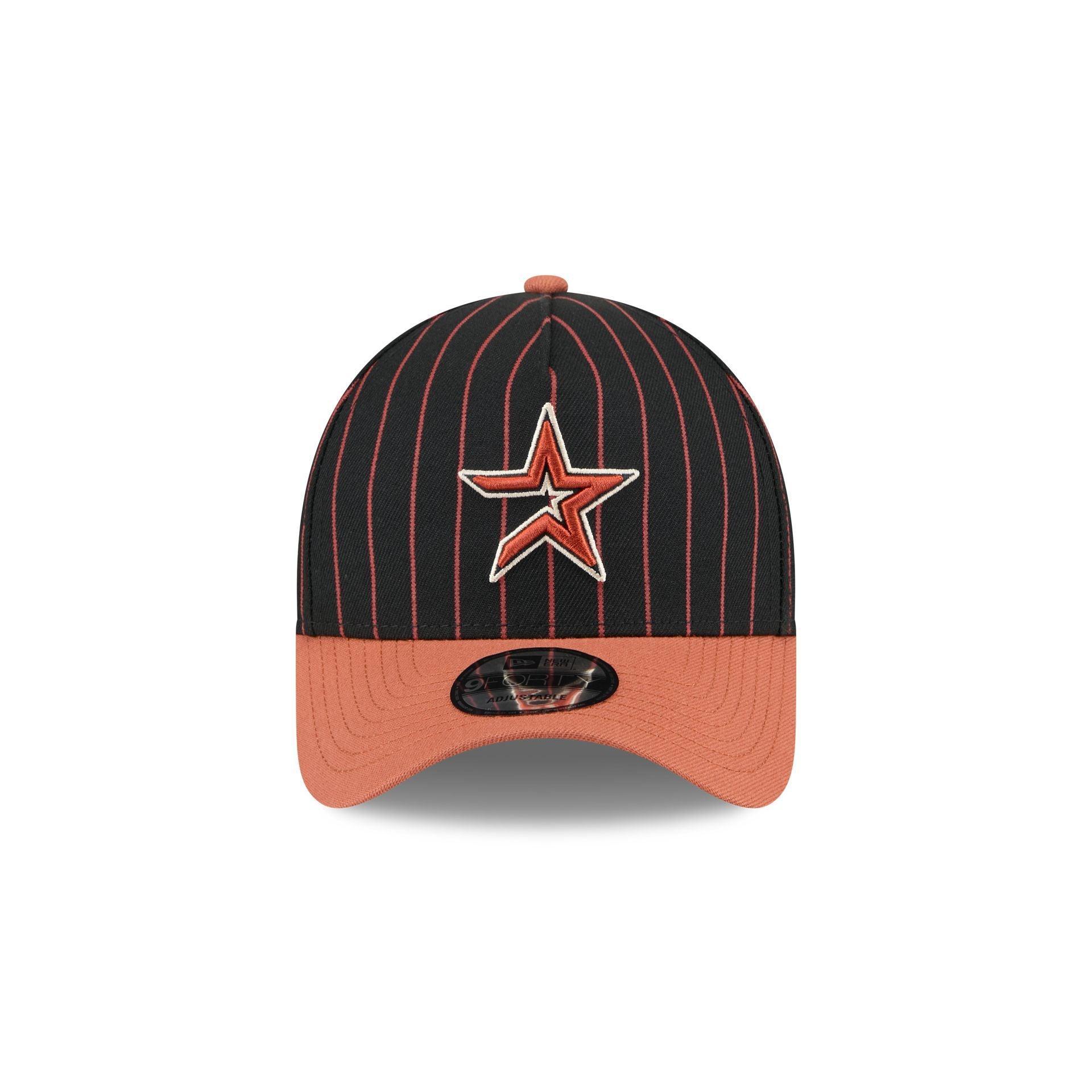 Houston Astros All-Star Game Pack Pinstripe 9FORTY A-Frame Snapback Hat Male Product Image