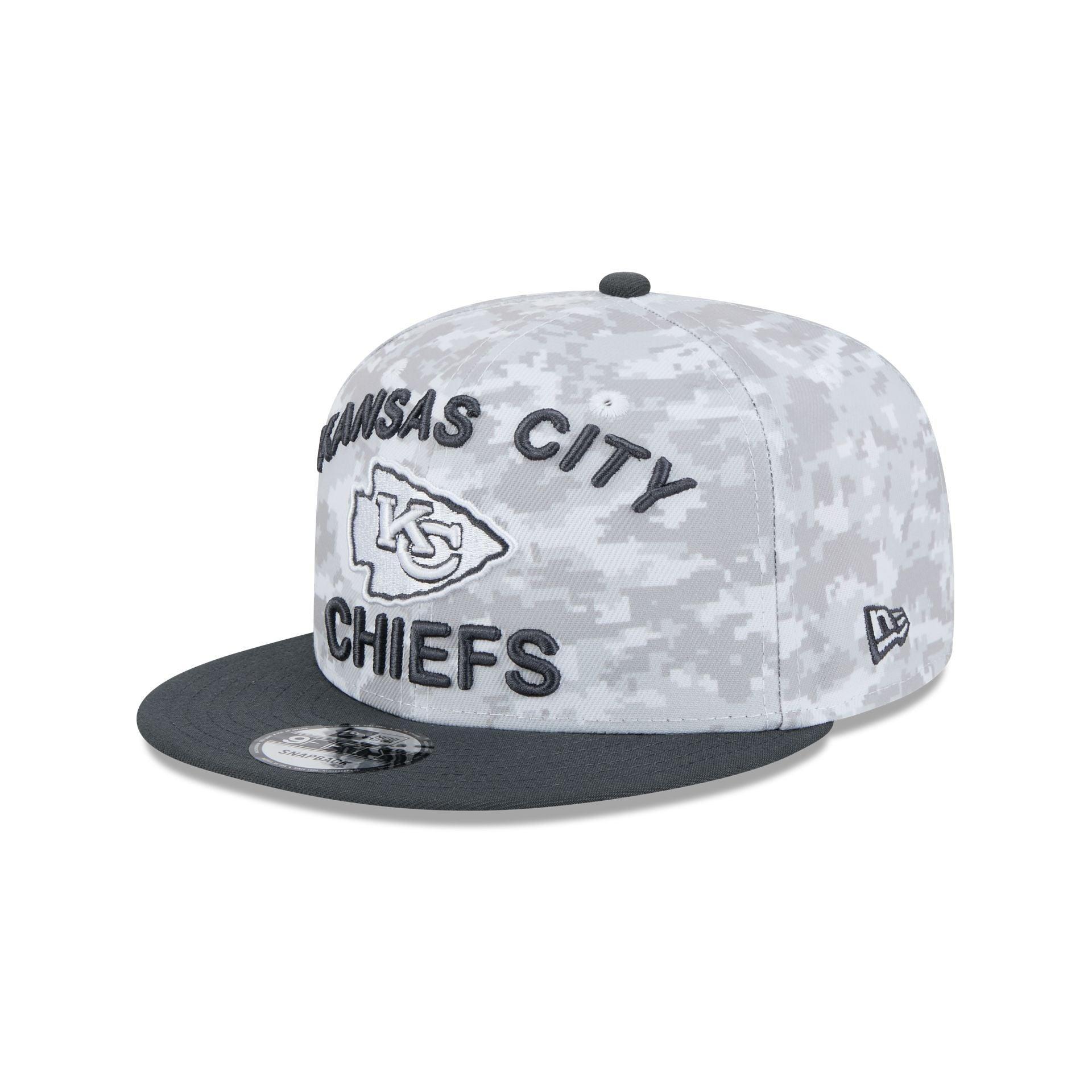 Kansas City Chiefs 2024 Salute to Service 9FIFTY Snapback Hat Male Product Image