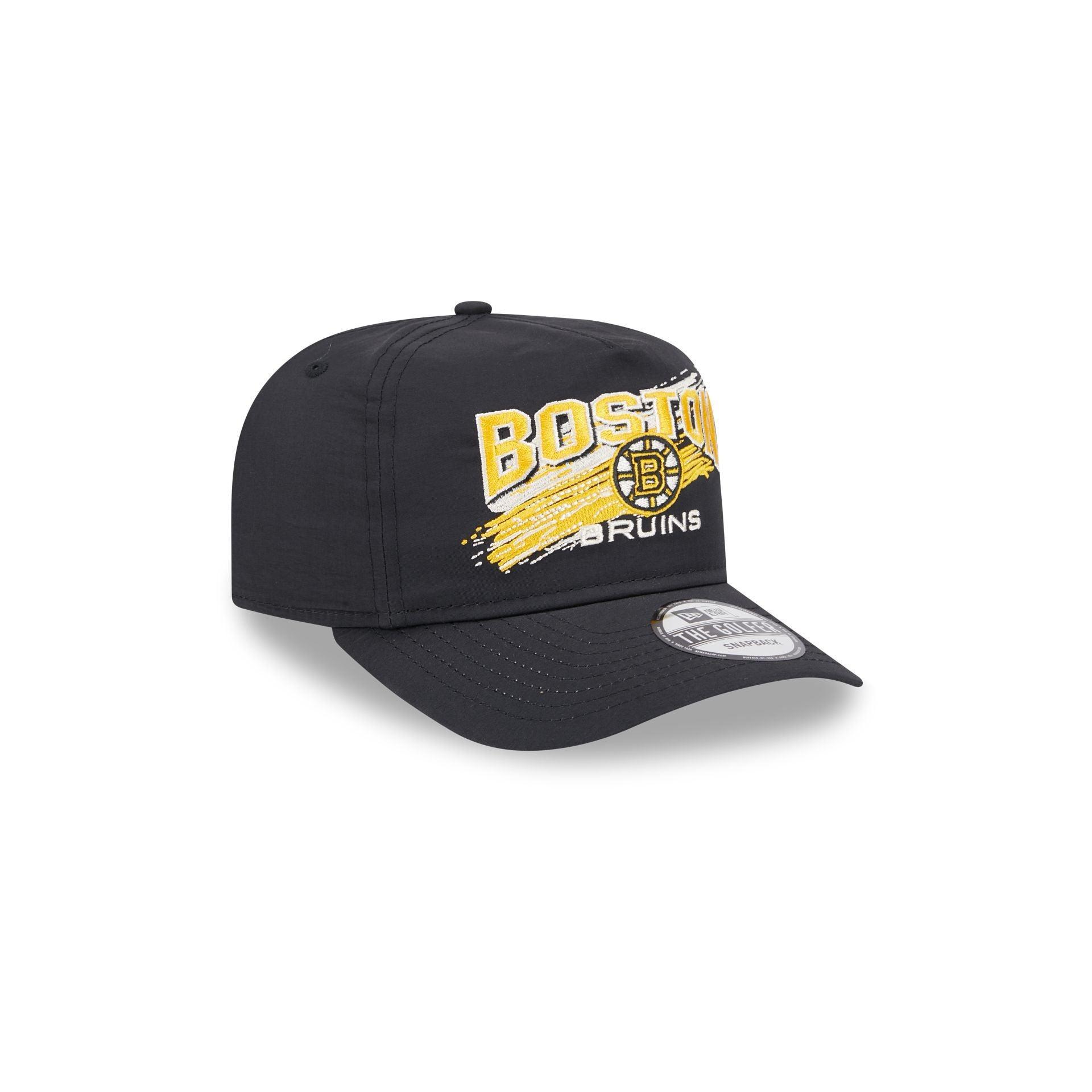 Boston Bruins Throwback Brush Golfer Hat Male Product Image