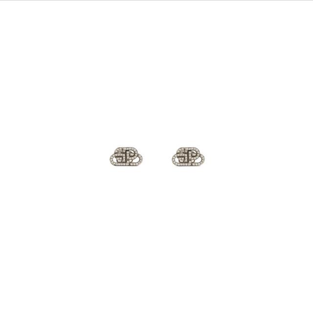 14K Gold Diamond Daisy Studs Product Image