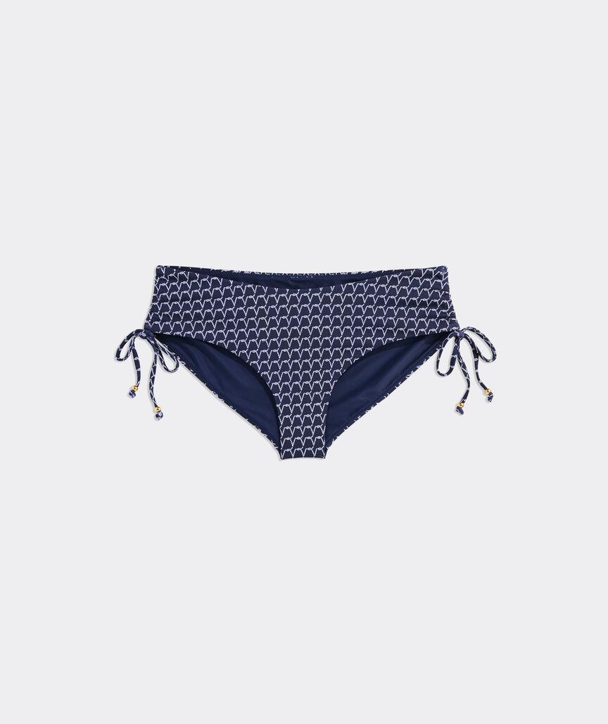 Drawstring Boyshort Bikini Bottom Product Image