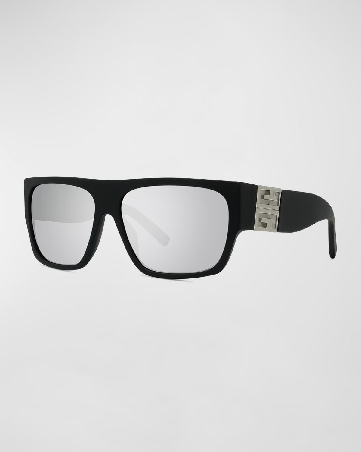 Mens 4G Rectangular Sunglasses Product Image