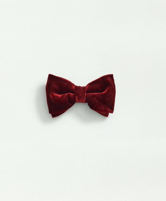 Silk Blend Velvet Bow Tie Product Image