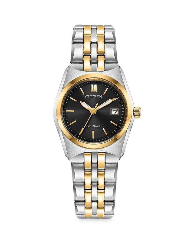 Citizen Womens Corso Three Hand Two Tone Stainless Steel Bracelet Watch Product Image