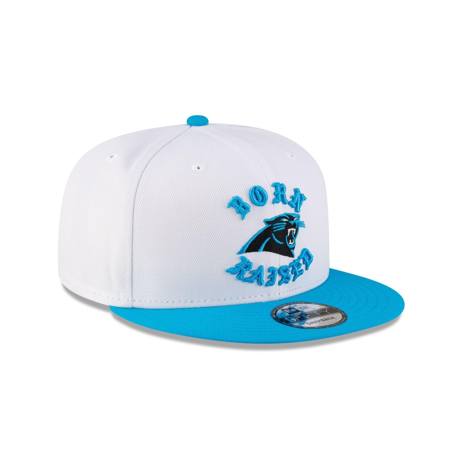 Born x Raised Carolina Panthers White 9FIFTY Snapback Male Product Image