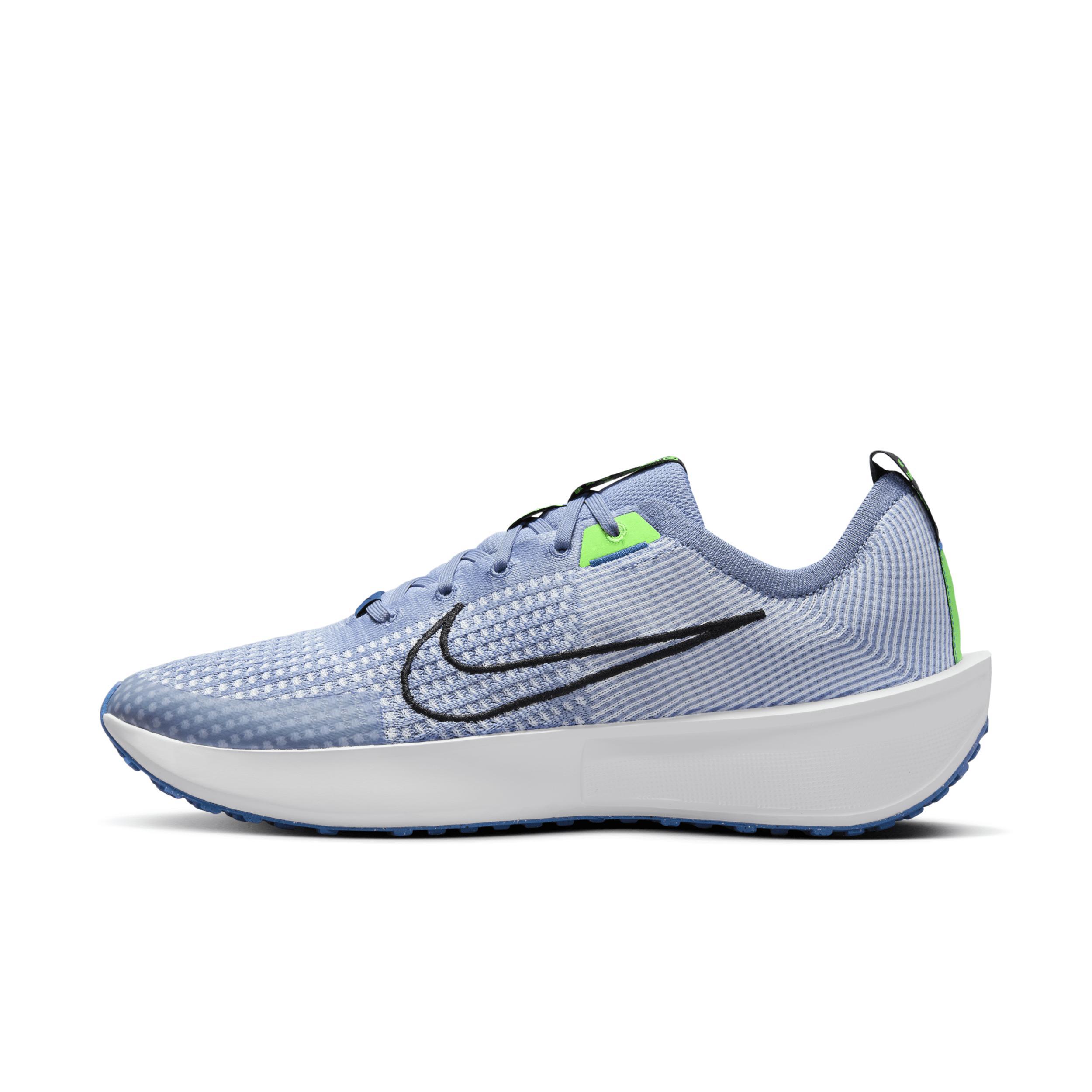 NIKE Mens  Interact Run In Ashen Slate/star Blue/green Strike Product Image