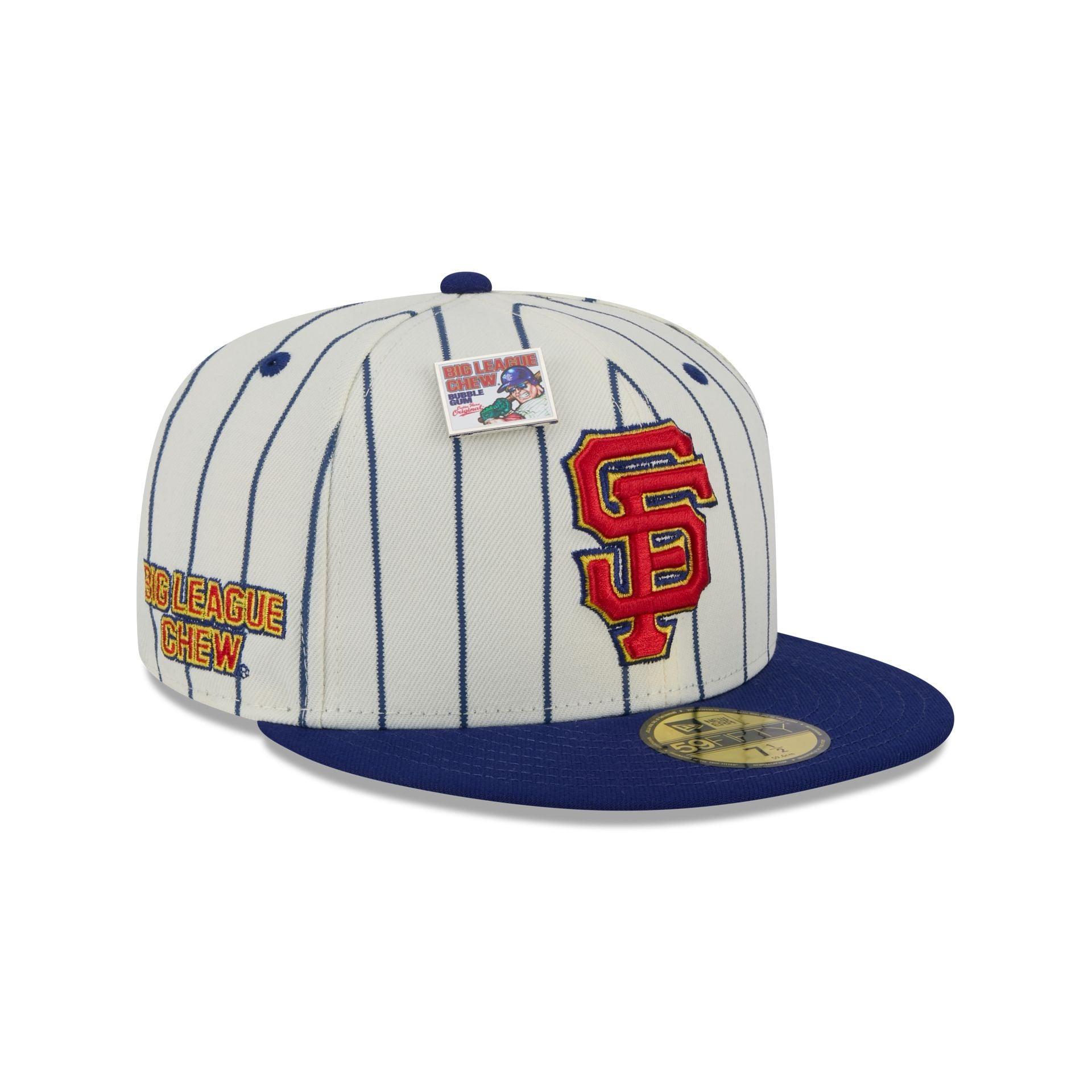 Big League Chew X San Francisco Giants Pinstripe 59FIFTY Fitted Hat Male Product Image