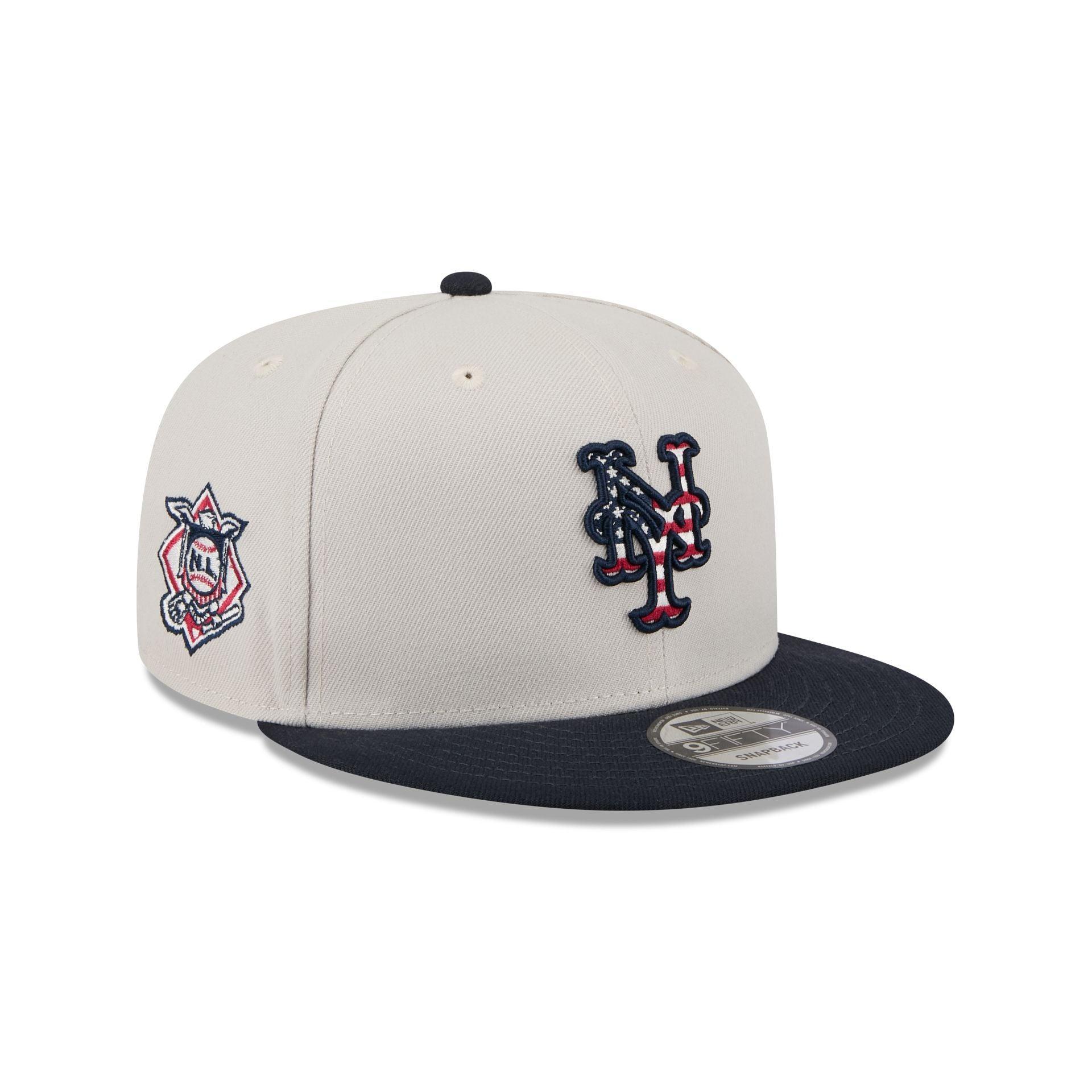 New York Mets Independence Day 2024 9FIFTY Snapback Hat Male Product Image