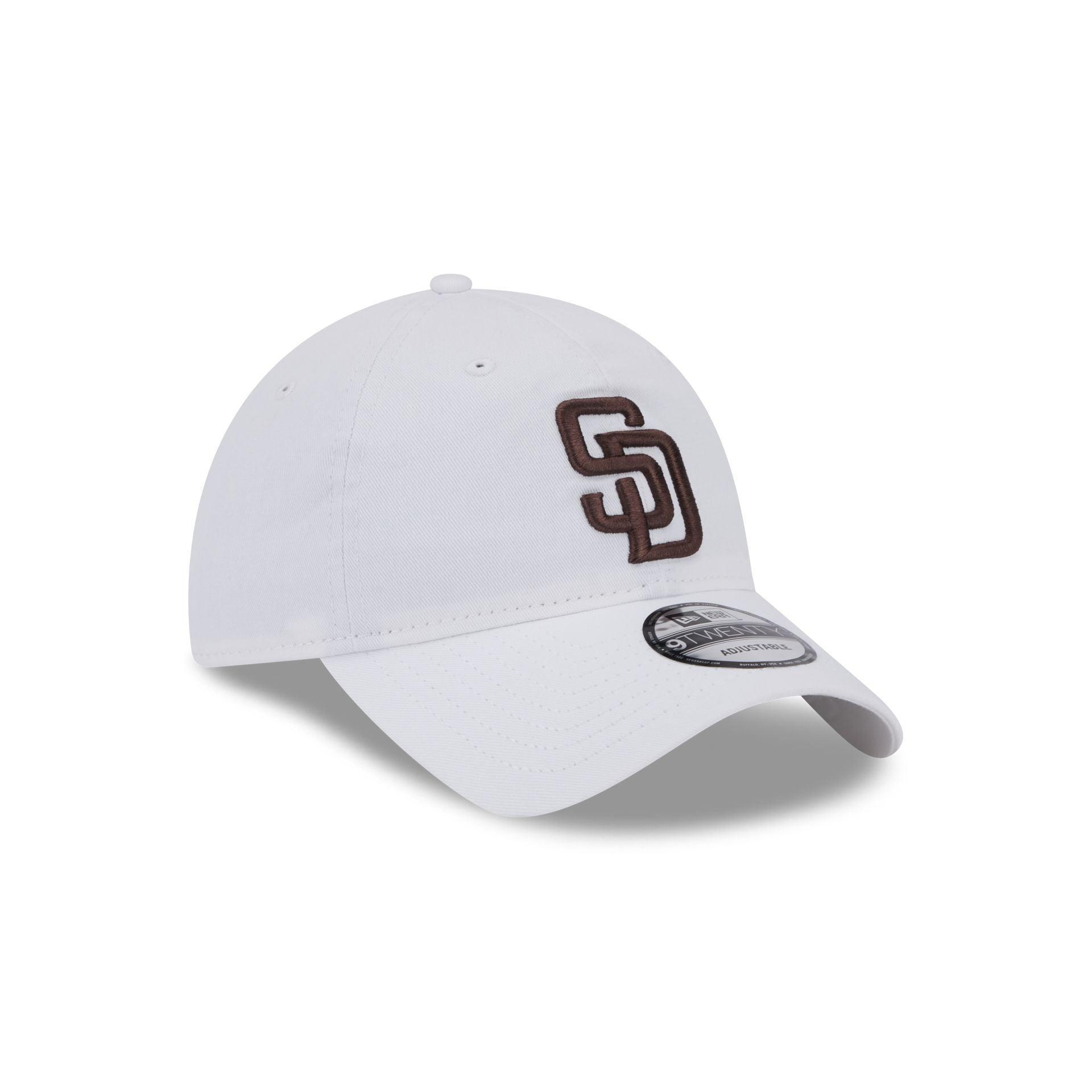 San Diego Padres White 9TWENTY Adjustable Hat Male Product Image