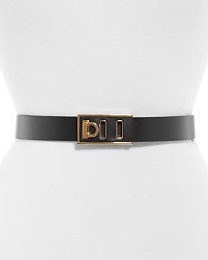 Ferragamo Womens Gancini Leather Belt Product Image