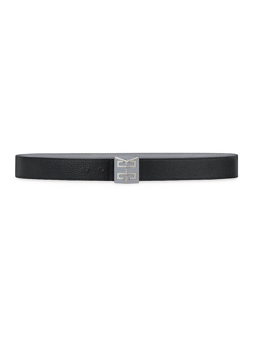 Mens 4G Reversible Belt In Micro 4G Leather Product Image