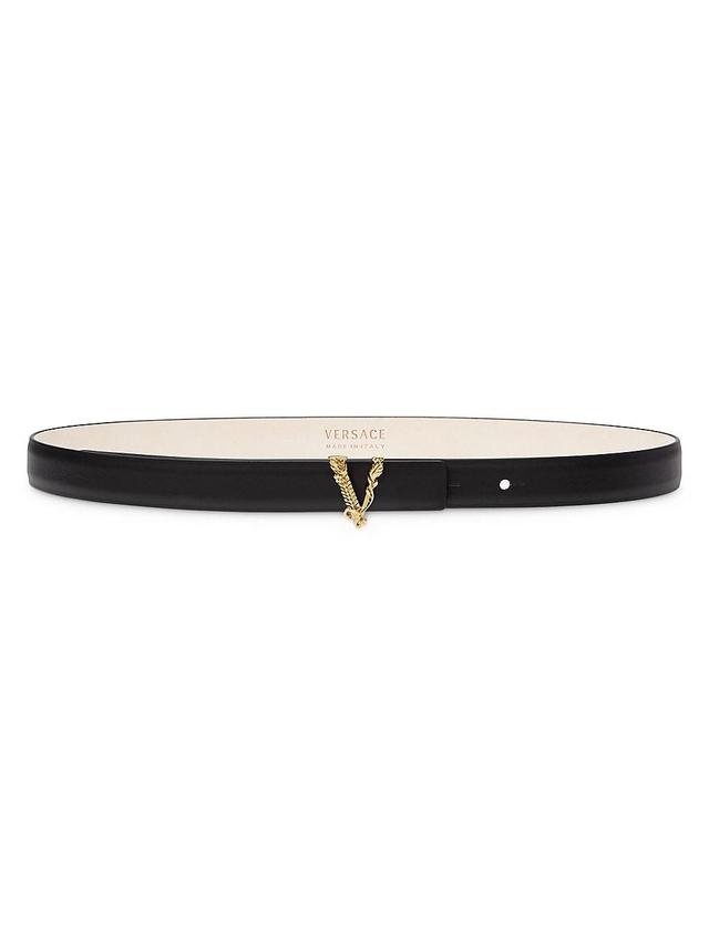 Womens Virtus Leather Belt Product Image