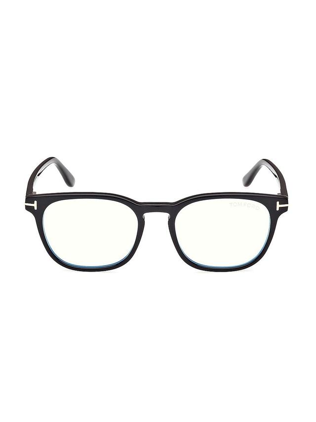 Mens 53MM Round Optical Glasses Product Image