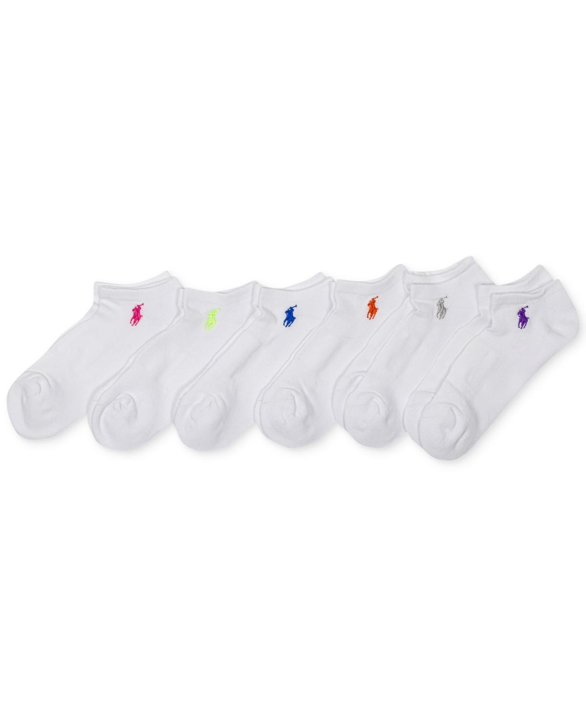 Polo Ralph Lauren Womens 6-Pk. Cushion Low-Cut Socks Product Image