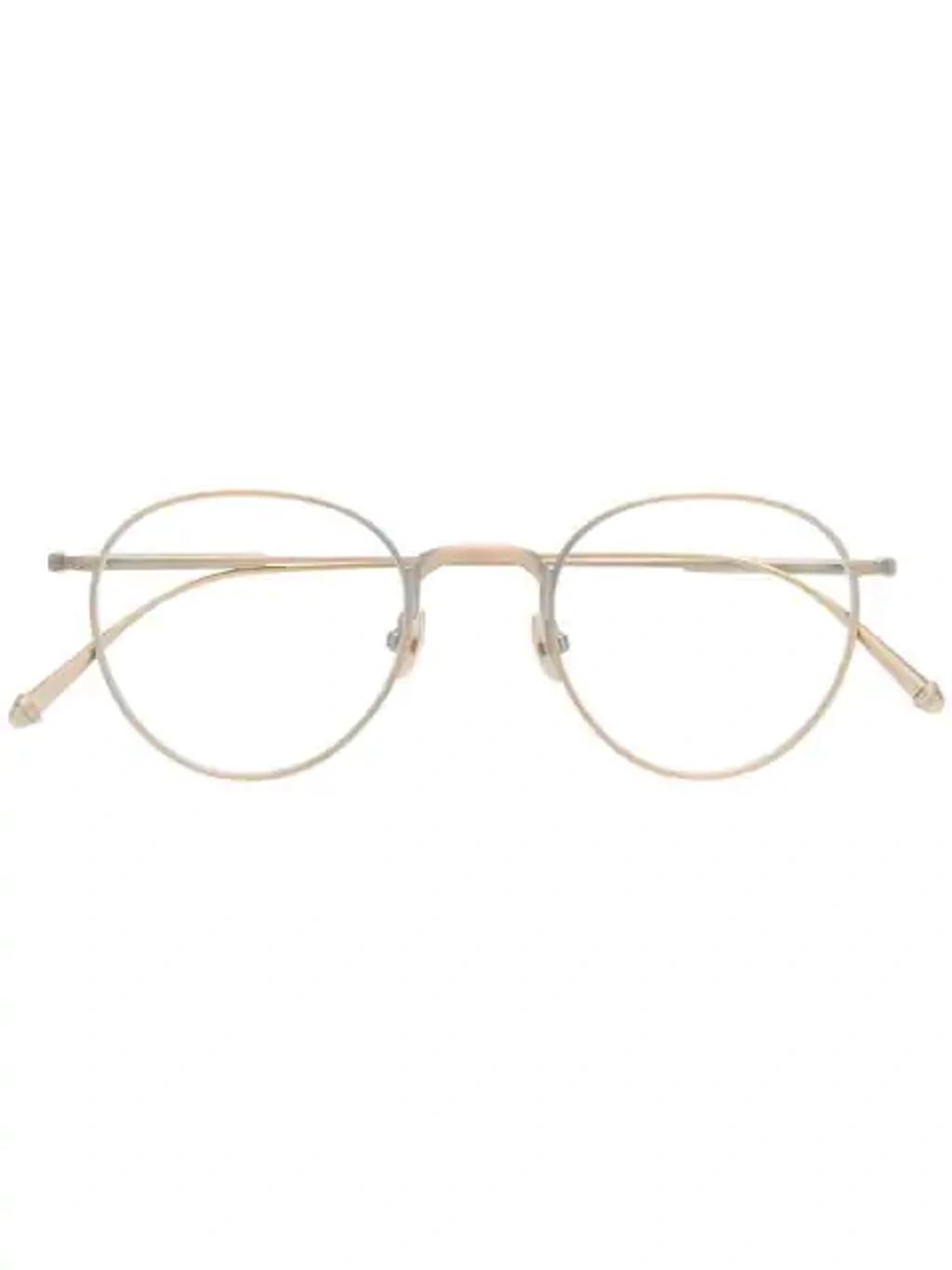 Round Frame Glasses - Gold product image