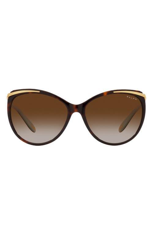 RALPH 59mm Gradient Cat Eye Sunglasses Product Image